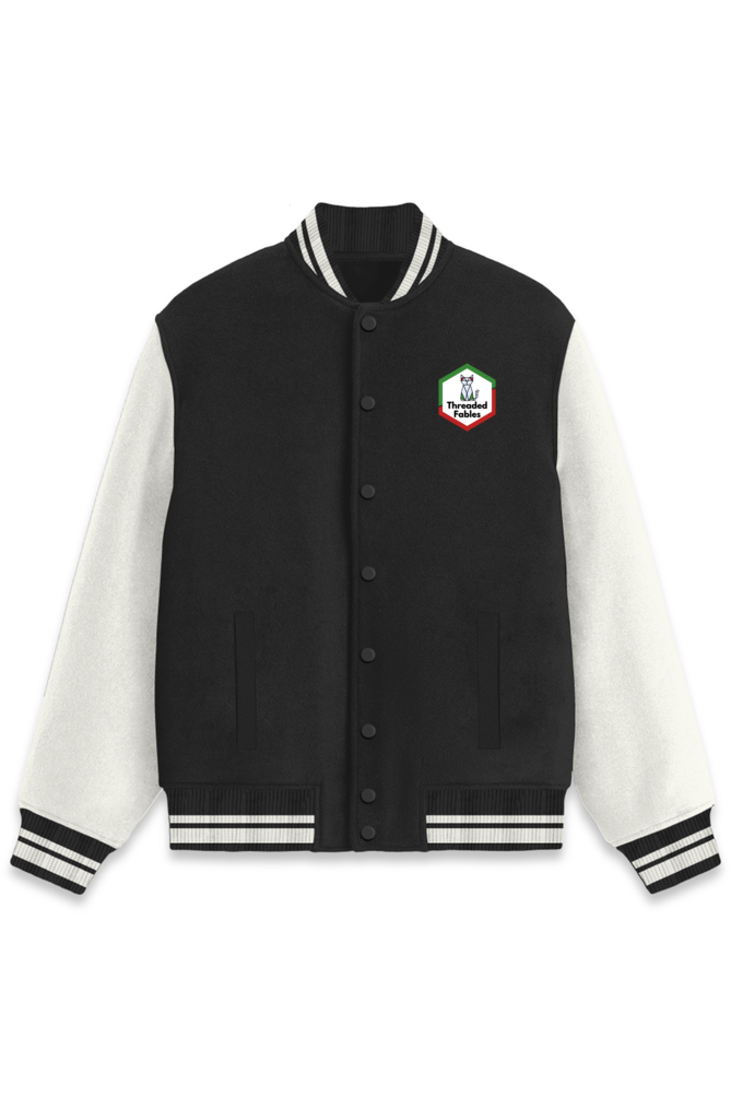 Sunflower Black Varsity Jacket