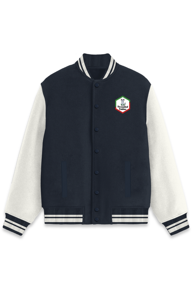 Radiohead Navy Blue Varsity Jacket