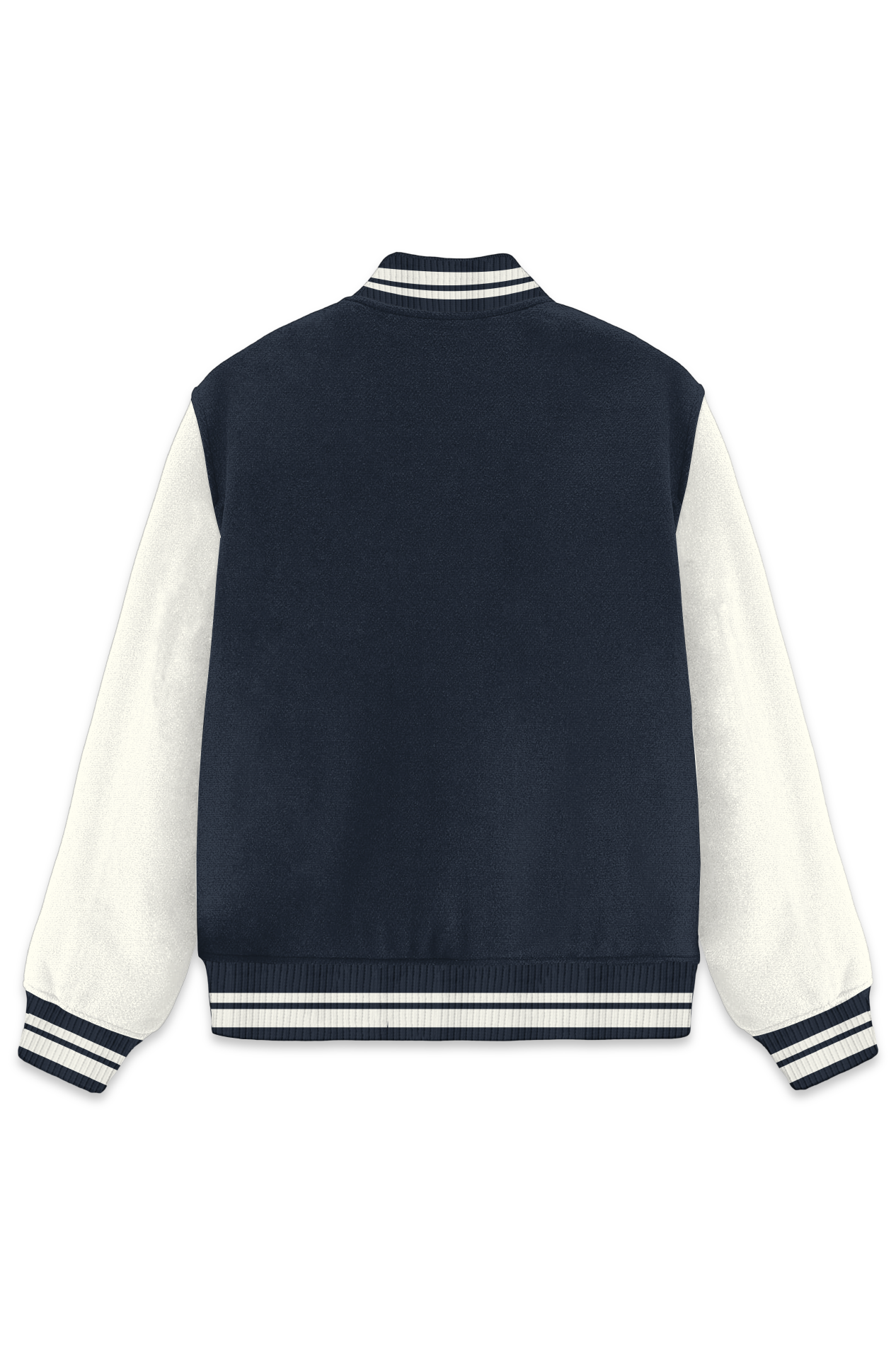 Basic Navy Blue Varsity Jacket